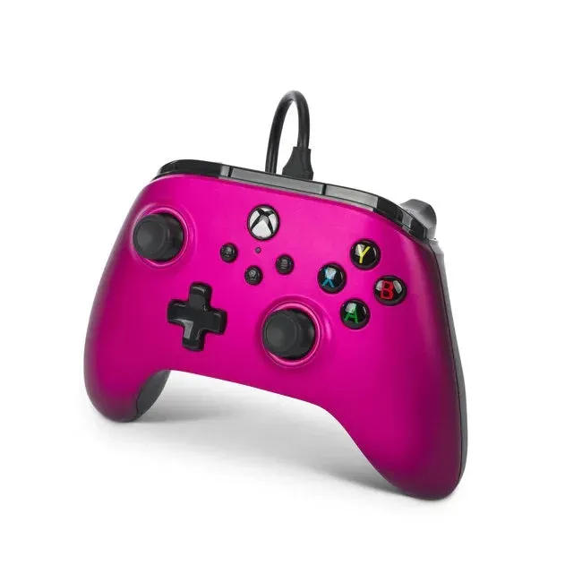 PowerA Advantage Wired Controller for Xbox Series X|S Satin Fuchsia