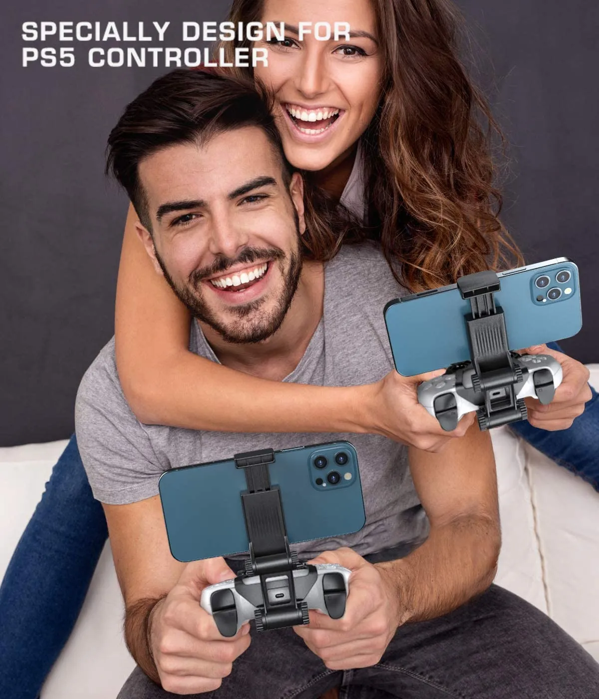 PS5 Controller Phone Remote Play Clip