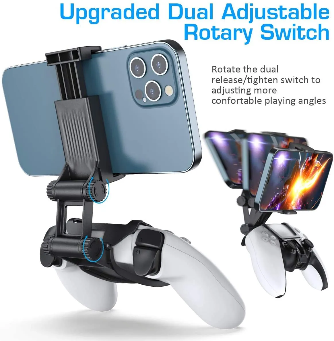 PS5 Controller Phone Remote Play Clip