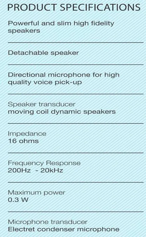 RAPTOR-i - Motorcycle Intercom for Communication (Full Face Helmet)