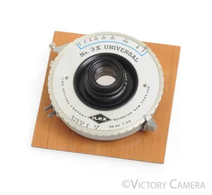 Rodenstock APO-Ronar 150mm f9 Lens w/ Ilex No. 3x Universal Shutter [EXC]