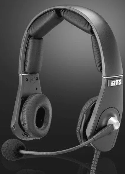 RTS MH-302 Dual-Sided Premium Lightweight Headset A4F Connector