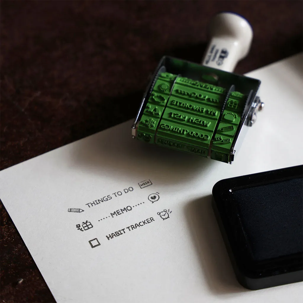 Sanby x Eric Small Things Techno-Touch Rotary Stamp