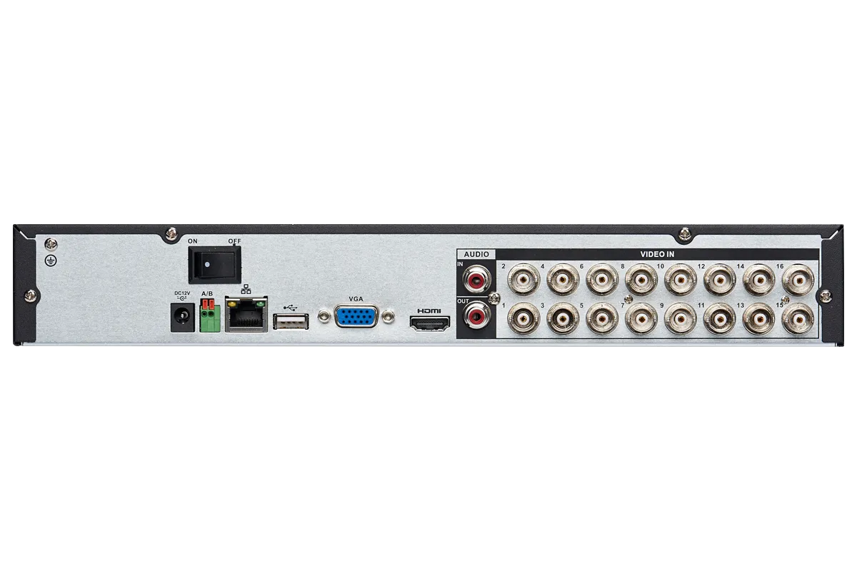 Security HD DVR System with 1080p Cameras & Lorex Cloud Connectivity