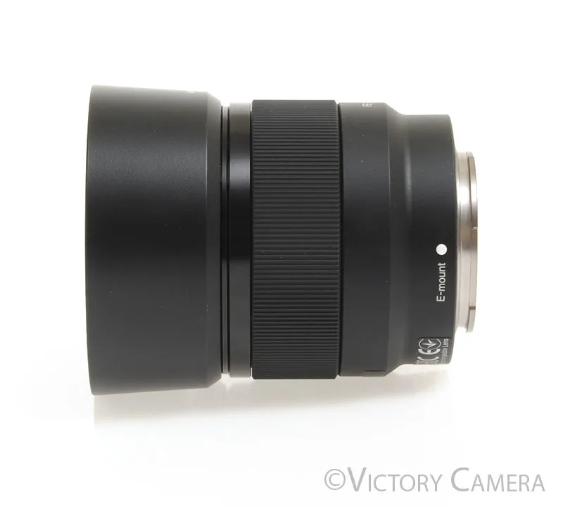 Sony FE 50mm f1.8 SEL50F18F Autofocus Prime Lens for E Mount w/ Shade [EXC ]