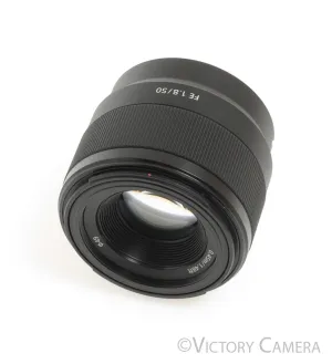 Sony FE 50mm f1.8 SEL50F18F Autofocus Prime Lens for E Mount w/ Shade [EXC ]