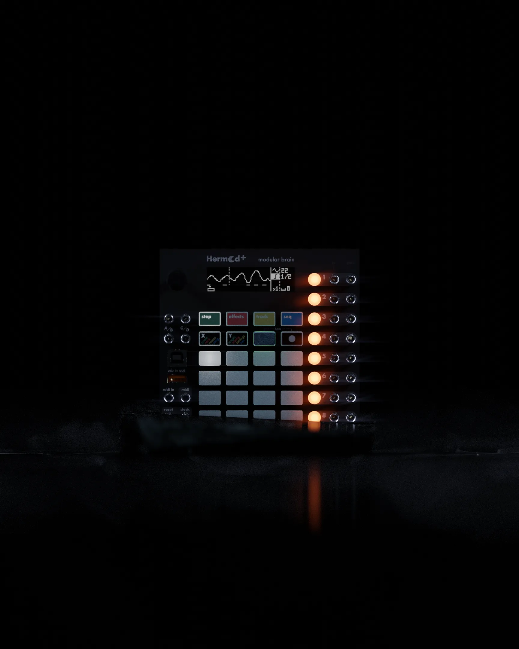 Squarp Instruments Hermod  Modular Brain Sequencer & MIDI-CV Converter