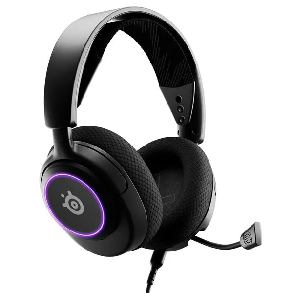 SteelSeries 61631 Arctis Nova 3 Multi-platform Wired Stereo Gaming Headset - Black