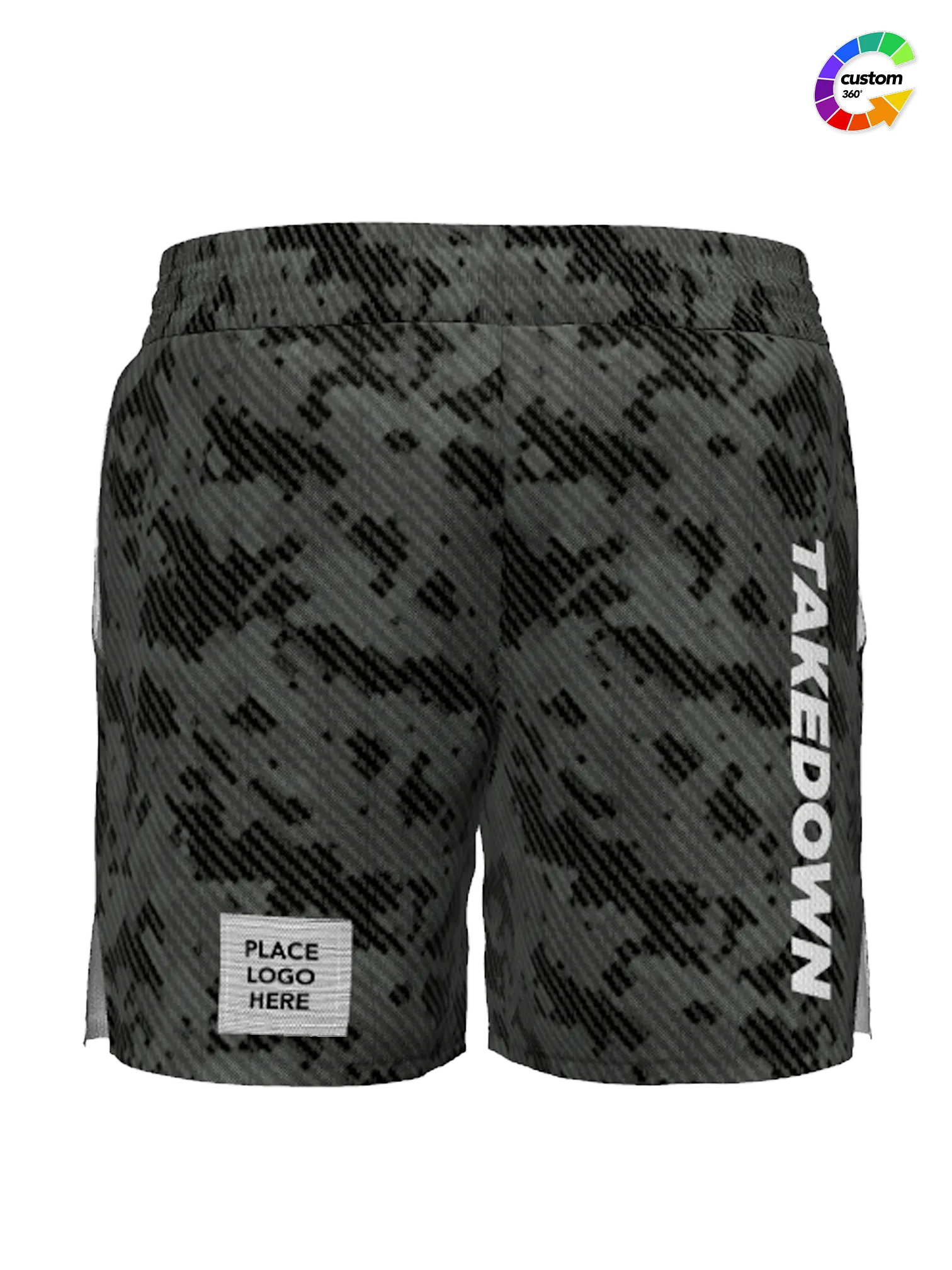 TD-GS-006 360 Custom Gym Shorts (5"&7 Inseam)