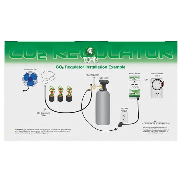 Titan Controls® CO2 Regulator