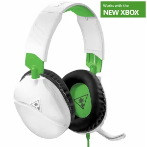 Turtle Beach Ear Force Recon 70X Headset Headphones Microphone White