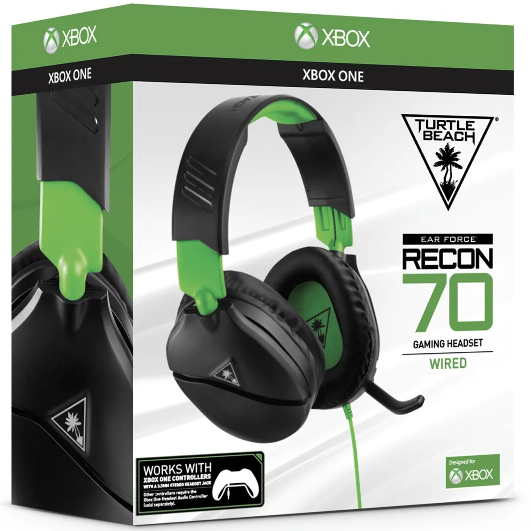 Turtle Beach Ear Force Recon 70X Headset Headphones Microphone