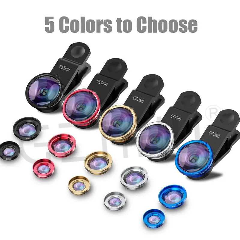 Universal 3 in 1 Wide Angle Macro Lenses