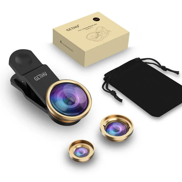 Universal 3 in 1 Wide Angle Macro Lenses