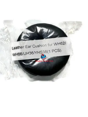 Yealink Leatherette Ear Cushion WH62/WH66/UH36/YHS36 - 1 Pack of 12 Ear Pads on Ear Plate